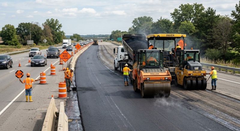 Asphalt Road Installation in Savannah, GA