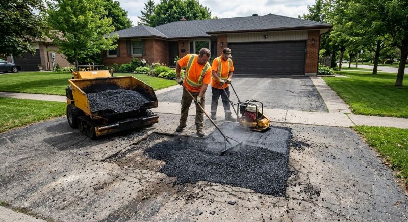 Blacktop Driveway Repair in Savannah, GA