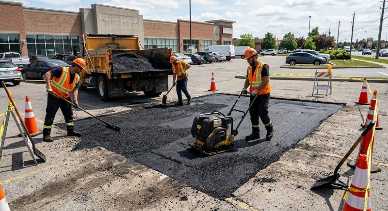 Church Parking Lot Repair in Los Angeles, CA