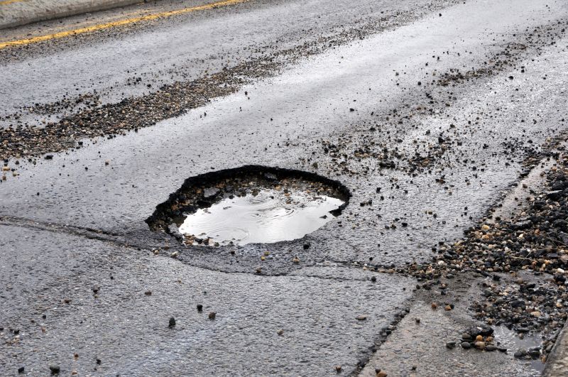 Pothole Repair in Action